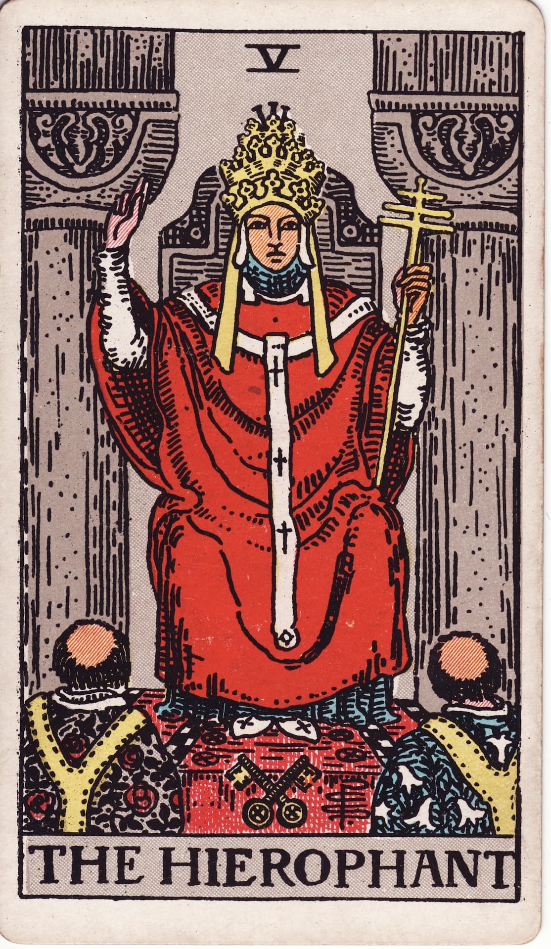 教皇（The Hierophant）